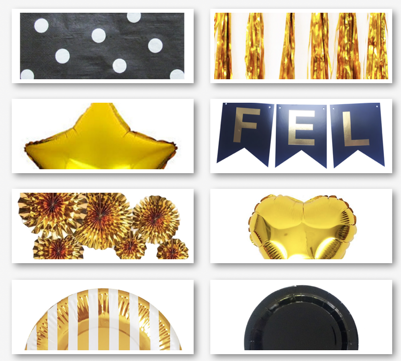  MIX Black&Gold